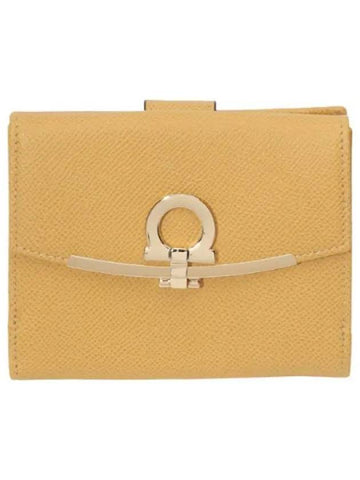 Ferragamo Gancini half wallet women - SALVATORE FERRAGAMO - BALAAN 1