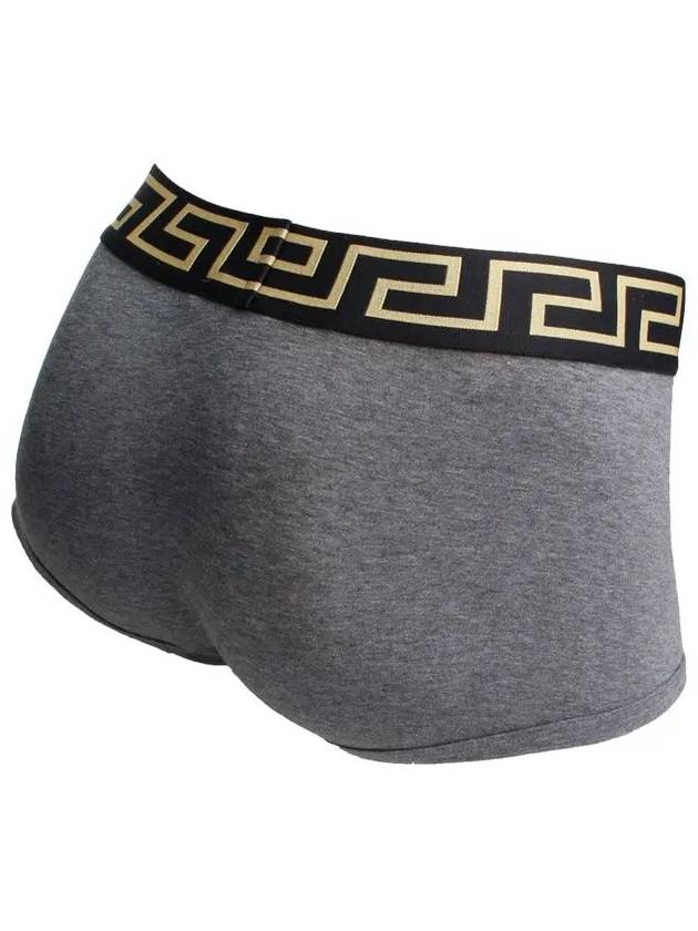 Greca Border Trunk Briefs Grey - VERSACE - BALAAN 4