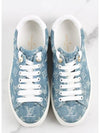 Denim Monogram Time Out Sneakers 36 230 - LOUIS VUITTON - BALAAN 9