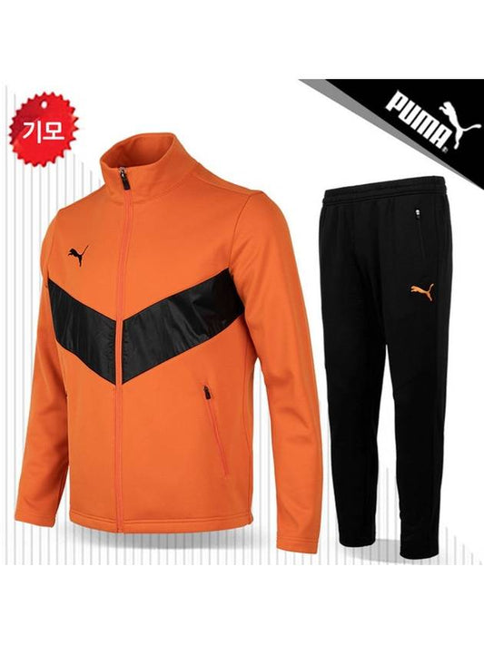 KK Club Pre Match Brushed Set 93351303 Orange R - PUMA - BALAAN 1