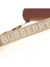 Leather and Vintage Check Note Crossbody Bag Tan - BURBERRY - BALAAN 11