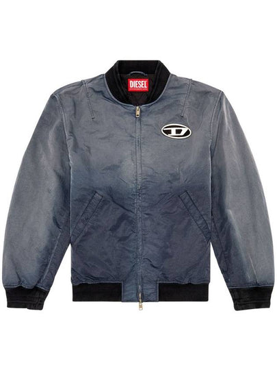 J-Kepes Gradient Quilted Bomber Jacket Dark Grey - DIESEL - BALAAN 2