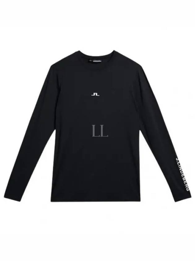 Golf Thor Logo Long Sleeve T-Shirt Black - J.LINDEBERG - BALAAN 2