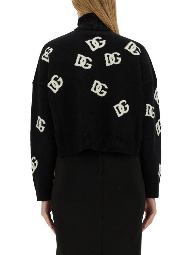 Sweater FXW11T JAWXAN0004 BLACK - DOLCE&GABBANA - BALAAN 4