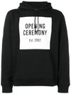 11th Anniversary Women's Logo Hoodie Black P28TCN22134 0001 - OPENING CEREMONY - BALAAN 1