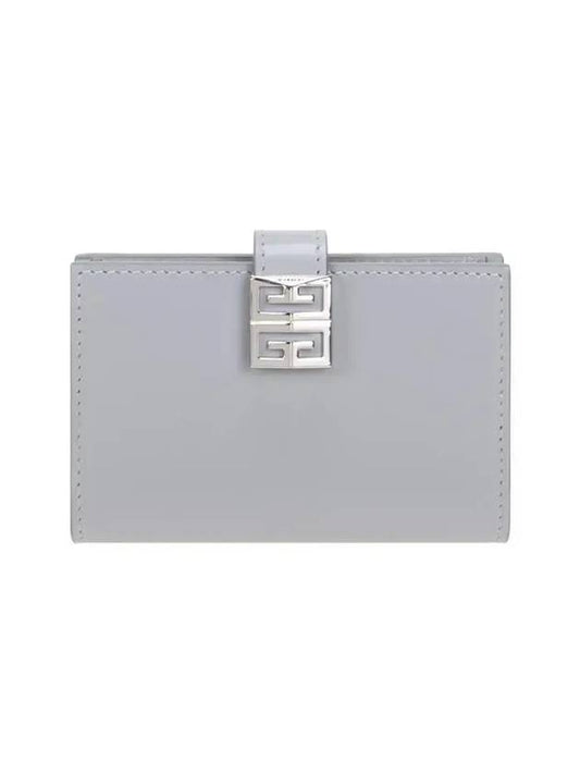 4G Strap Card Wallet Grey - GIVENCHY - BALAAN 1