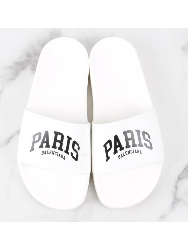 Paris logo slide slippers 37 240 - BALENCIAGA - BALAAN 8