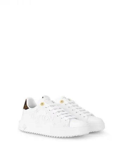 Time Out Monogram Tab Low Top Sneakers White - LOUIS VUITTON - BALAAN 2