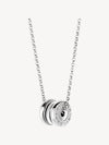 BZero1 Necklace Mini Round Pendant White Gold 360310 - BVLGARI - BALAAN 2