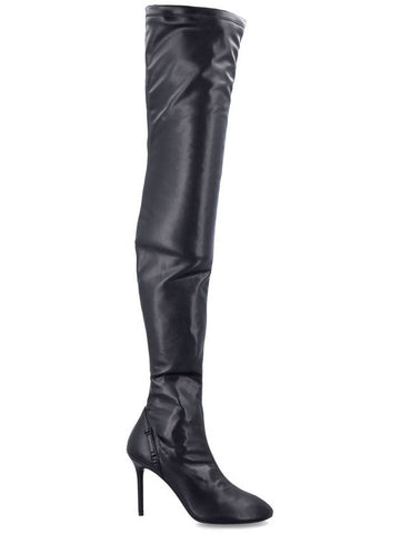 OBLIQUE STRAP TIGHT CUISSARD BOOT - COURREGES - BALAAN 1