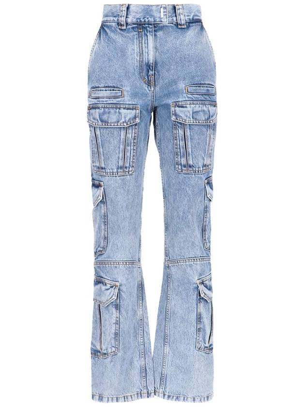 Denim Straight Pants BW51345Y8R 452 LIGHT BLUE - GIVENCHY - BALAAN 2