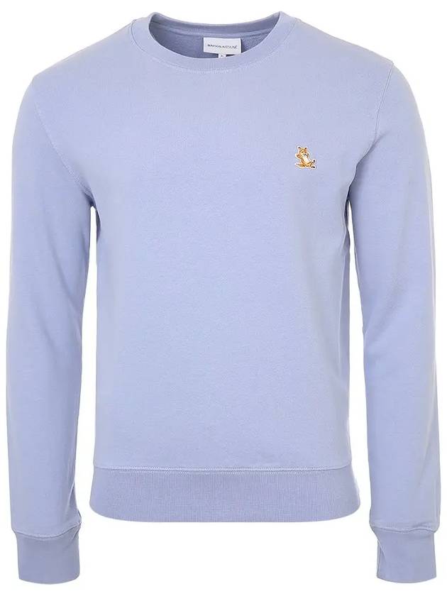 Chillax Patch Regular Sweatshirt Lilac - MAISON KITSUNE - BALAAN 3