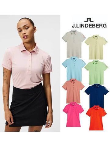 Tour Tech Polo Short Sleeve T-Shirt GWJT09006 - J.LINDEBERG - BALAAN 1