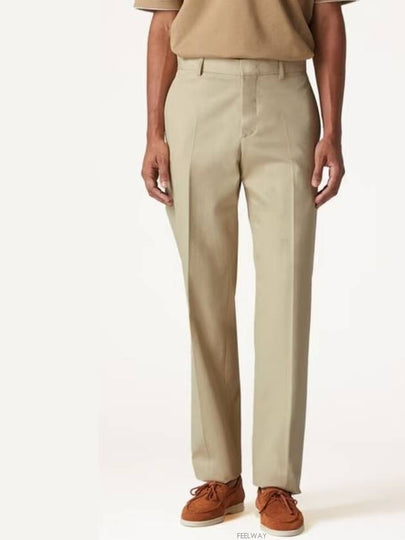 Merse Straight Pants Beige - LORO PIANA - BALAAN 2