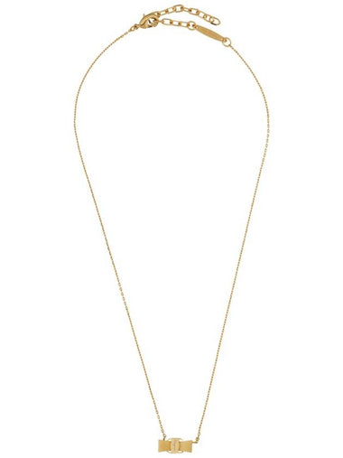 BOW VARA NECKLACE - SALVATORE FERRAGAMO - BALAAN 1