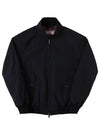 G9 Classic Original Harrington Zip-Up Jacket Black - BARACUTA - BALAAN 2