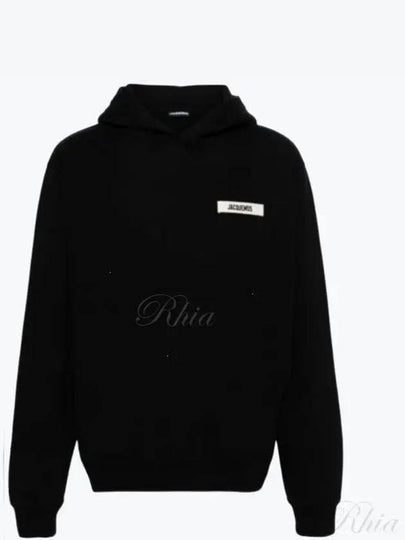 Le Gros Grain Hoodie Black - JACQUEMUS - BALAAN 2