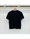 Dressed Fox Easy Short Sleeve T-Shirt Black - MAISON KITSUNE - BALAAN 3