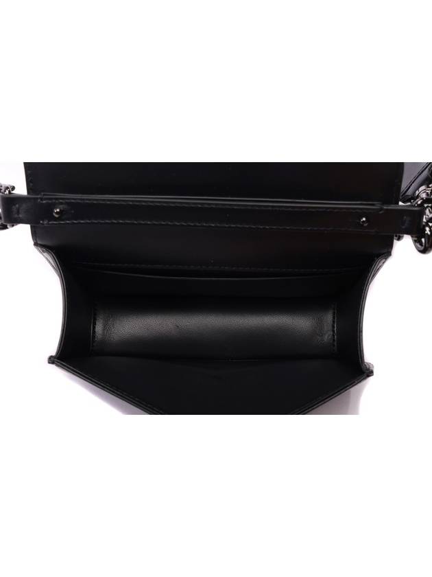 Loco Mini Leather Shoulder Bag Black - VALENTINO - BALAAN 7