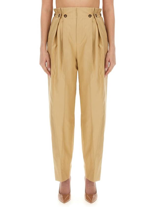 PANTS GATHERED WAIST - VICTORIA BECKHAM - BALAAN 1