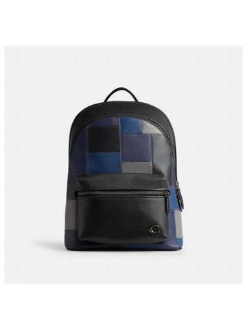 Charter Backpack with Patchwork CV929 BLC - COACH - BALAAN 1