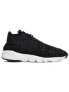 Air Foots Cape Woven Chukka QS Low Top Sneakers Black - NIKE - BALAAN 1