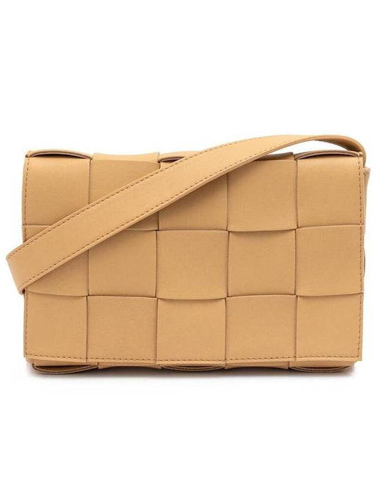 Intrecciato Cassette Cross Bag Almond - BOTTEGA VENETA - BALAAN 2