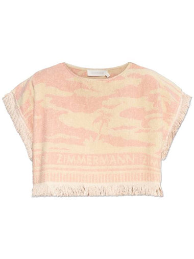 Zimmermann Top From The Resort Swim 2025 Collection, Women's, Pink - ZIMMERMANN - BALAAN 1