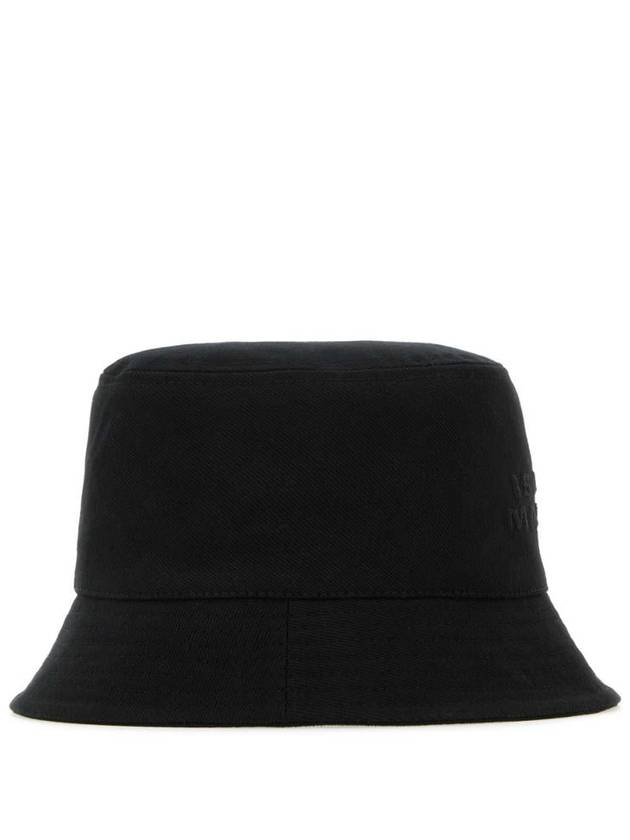 Haley Logo Bucket Hat Black - ISABEL MARANT - BALAAN 3