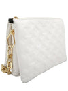 Women s Louis Vuitton M21262 Cream Monogram Lambskin Kusang PM 2WAY gt shoulder bag Gangbuk used luxury goods - LOUIS VUITTON - BALAAN 4