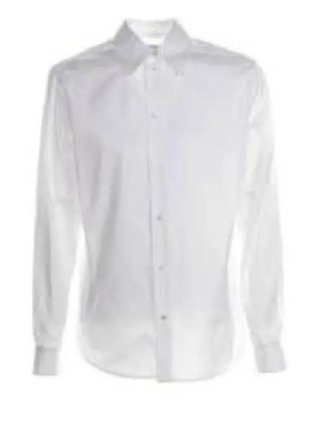 Classic Cotton Poplin Long Sleeve Shirt White - BOTTEGA VENETA - BALAAN 2