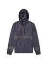 on-dress logo patch hood padded navy - MONCLER - BALAAN.