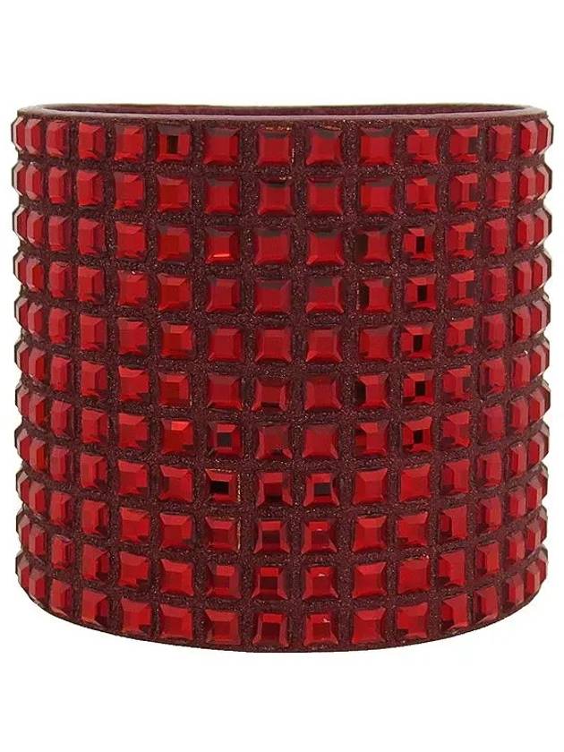 Red leather bracelet jewelry - BALMAIN - BALAAN 3