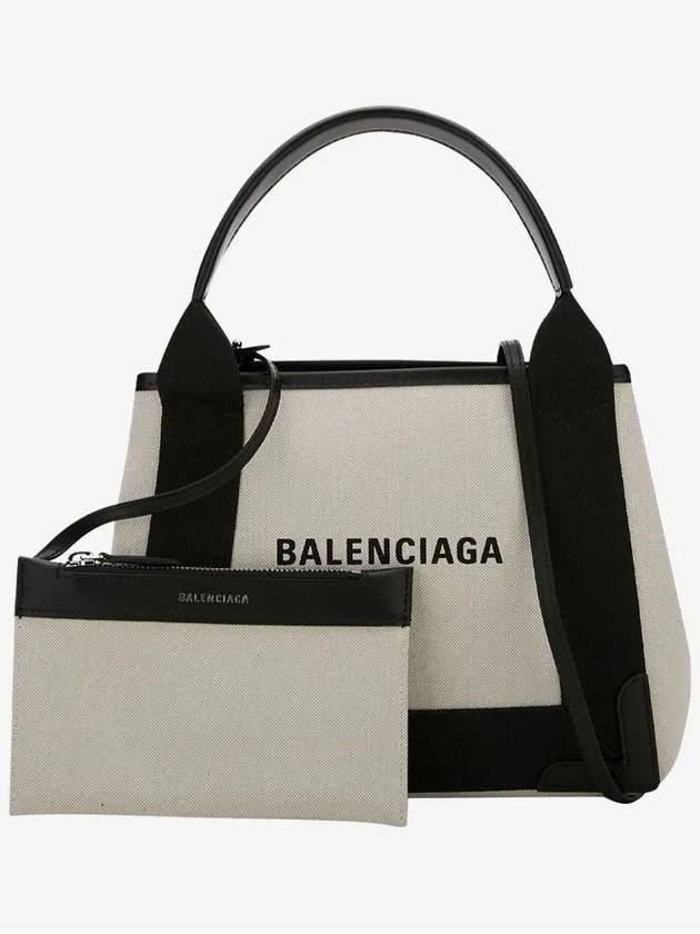 Cabas XS Tote Bag Black Beige - BALENCIAGA - BALAAN 3