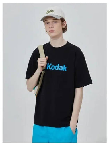 KODAK Apparel Big Logo Aero Cool Short Sleeve T Shirt BLACK - KODO - BALAAN 1