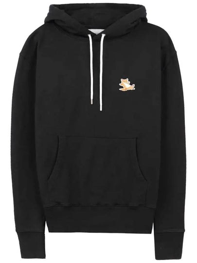 Chillax Fox Patch Classic Hoodie Black - MAISON KITSUNE - BALAAN 2