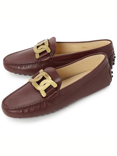 Women's Kate Gommino Driving Shoes Brown - TOD'S - BALAAN 2