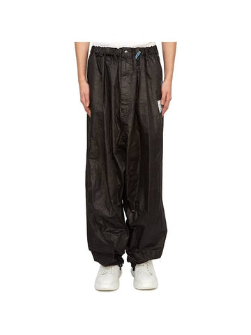 Polyester Track Pants Black - MAISON MIHARA YASUHIRO - BALAAN 1