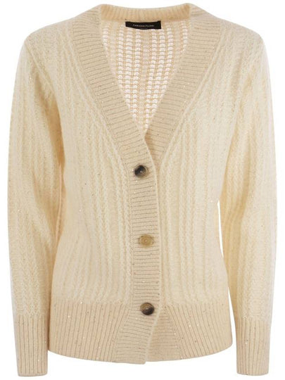 Sweater MAD223F412 H805 VR1 CREAM - FABIANA FILIPPI - BALAAN 2