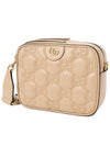 GG Matelasse Leather Cross Bag Rose Beige - GUCCI - BALAAN 4