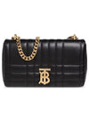 Lola Quilted Lambskin Small Shoulder Bag Black - BURBERRY - BALAAN 3