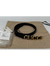 thin buckle belt 85 - GUCCI - BALAAN 1