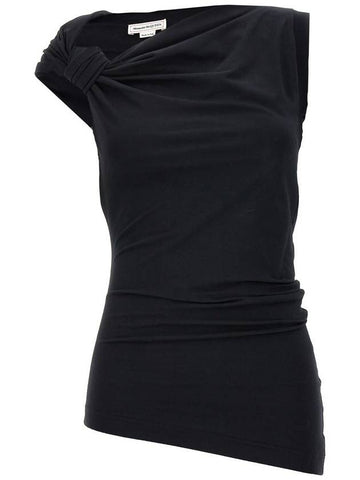 Alexander McQueen Asymmetrical Top - ALEXANDER MCQUEEN - BALAAN 1