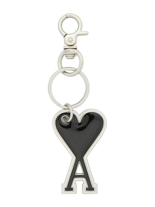 Heart Logo Keyholder Black - AMI - BALAAN 2