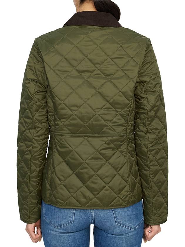 Deveron Quilting Jacket Pale Pink Olive - BARBOUR - BALAAN 7