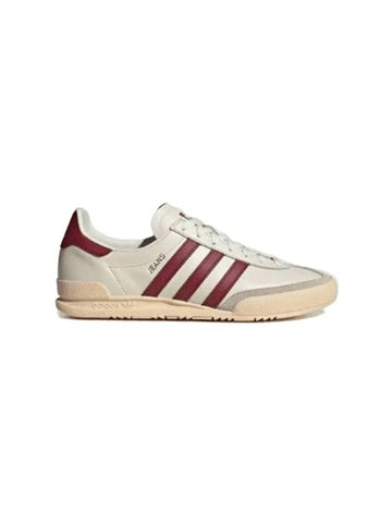 Jeans Low Top Sneakers Burgundy Chalk White - ADIDAS - BALAAN 1