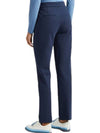 Double Knit Cigarette High Rise Stretch Straight Pants Navy - G/FORE - BALAAN 3