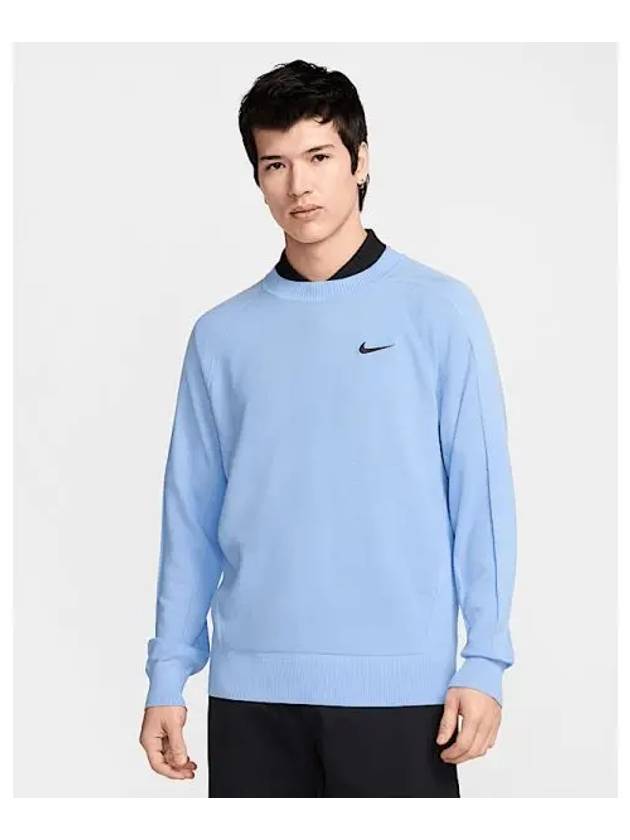 Men's Tour Golf Knit Top Blue - NIKE - BALAAN 2