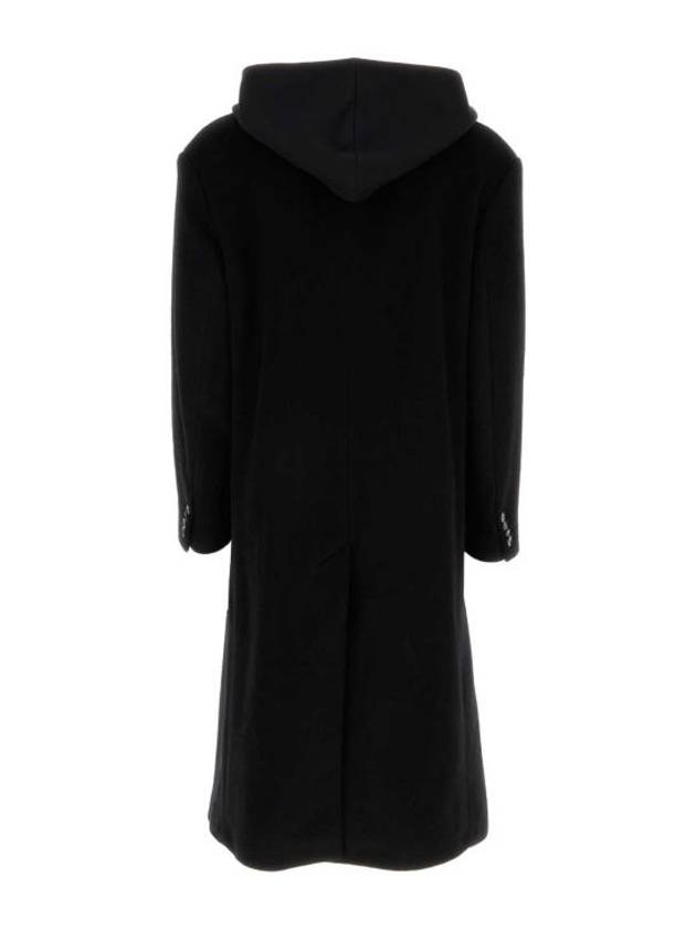 Men's Wool Blend Single Coat Black - MAISON MARGIELA - BALAAN 3