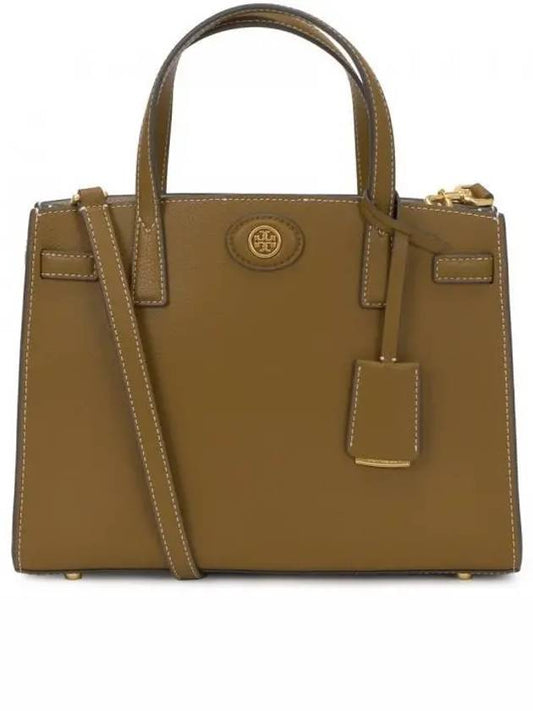 Robinson Small Tote Bag Brown - TORY BURCH - BALAAN 2